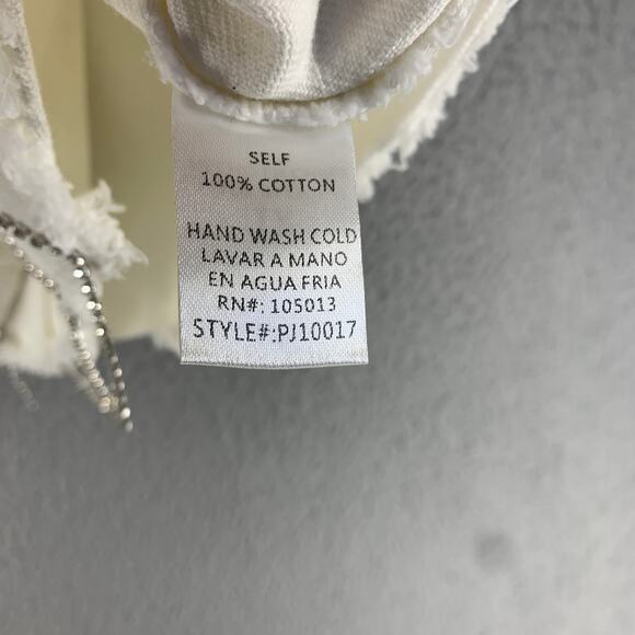 Savanna Jane Denim Jacket 1X Womens Rhinestone Embellished Country Western Cream - Picture 6 of 11